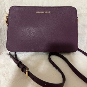 Michael Kors Plum Crossbody Bag